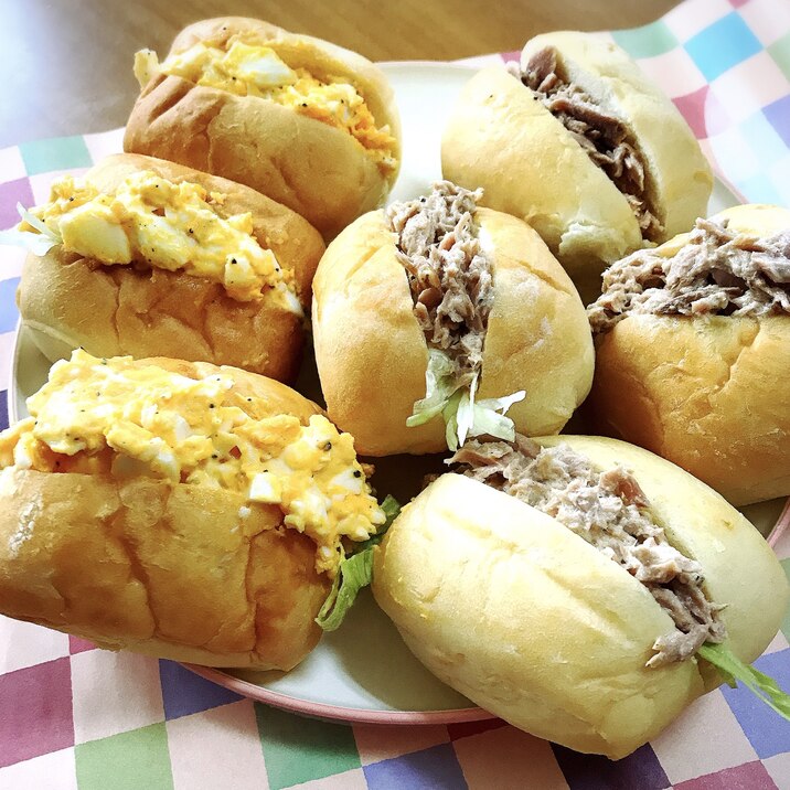 ディナーロールでツナと卵のパンランチ レシピ 作り方 By Tomomi9968 楽天レシピ ディナーロールでツナと卵のパンランチ レシピ 作り方 By Tomomi9968 楽天レシピ